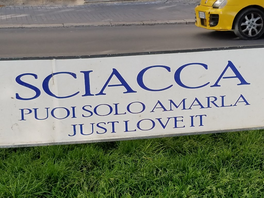 Sciacca . . oh&nbsp;Sciacca!